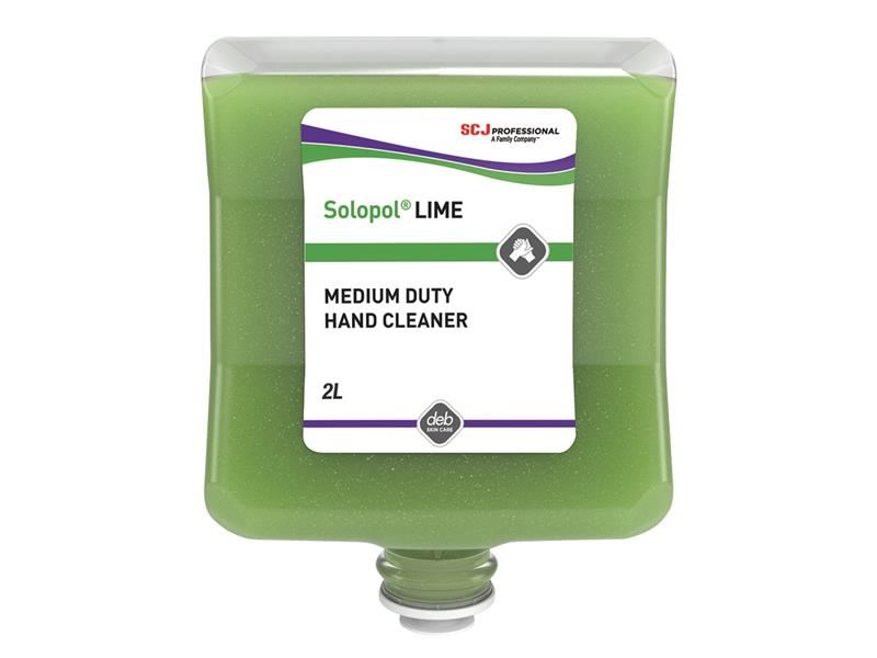 Sc Johnson Professional Solopol® Lime Medium/Heavy-Duty Hand Wash Cartridge 2 litre SC Johnson Professional - Dynamic Drive