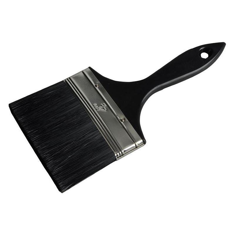 Economy Paint Brush Plastic Handle 100mm (4in) Town Tools - Dynamic Drive