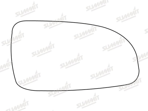 Summit Non-Heated Base Plate With Standard Mirror Glass fits Vauxhall Astra 04 RHS Summit - Dynamic Drive