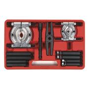 Sealey Double Mechanical Bearing Separator/Puller Set 12pc PS984 Sealey - Dynamic Drive