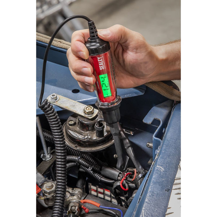 Sealey Integrated Test Light/Voltmeter 3-60V AK4013 Sealey - Dynamic Drive
