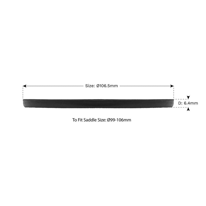 Sealey Safety Rubber Jack Pad Type B JP02 Sealey - Dynamic Drive