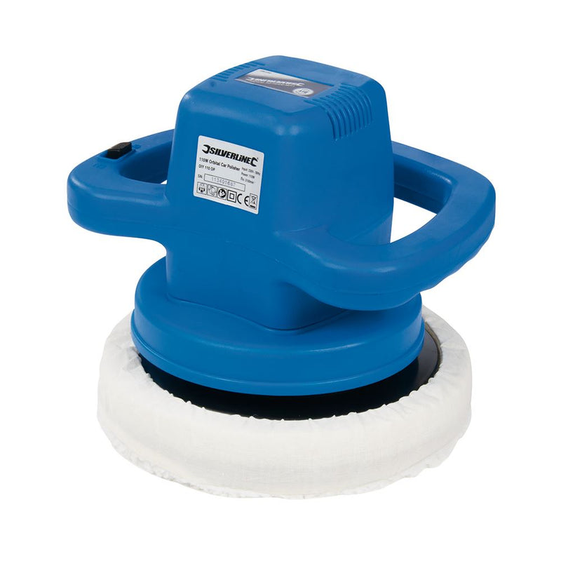 Silverline 110W Orbital Car Polisher 240mm 110W Silverline - Dynamic Drive