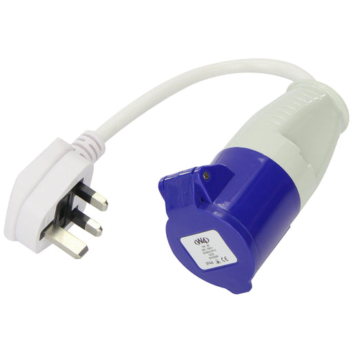 Ring Automotive RCT1630 240V 16 Amp Mains Uk Adaptor Ring Automotive - Dynamic Drive