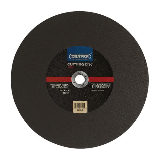 Draper Metal Cutting Disc, 300 x 3 x 20mm 94776 Draper - Dynamic Drive