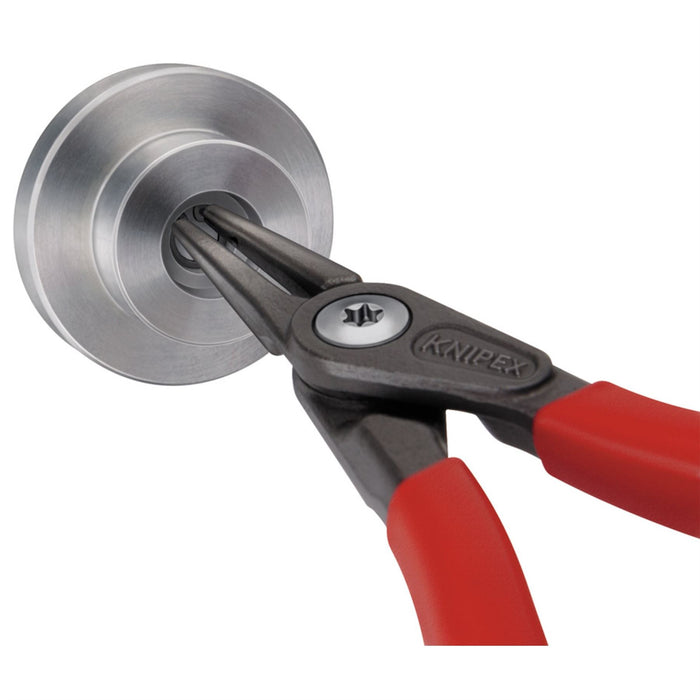 Draper Knipex 48 11 J2 180mm Internal Straight Tip Circlip Pliers, 19 - 60mm Cap Draper - Dynamic Drive