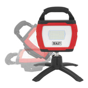 Sealey Rechargeable 360 Floodlight 36W SMD LED Portable Red Lithium-ion Sealey - Dynamic Drive