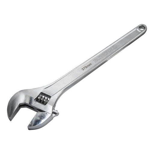 Faithfull Chrome Adjustable Spanner 375mm (15in) Faithfull - Dynamic Drive