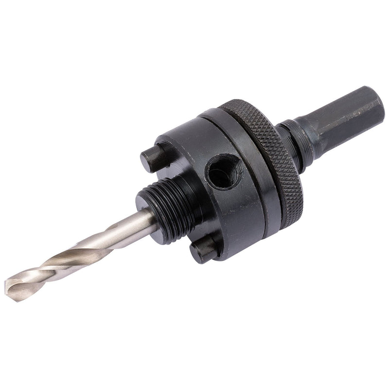 Draper Locking Hex. Shank Holesaw Arbor with HSS Pilot Drill for Holesaws 32 - 2 Draper - Dynamic Drive