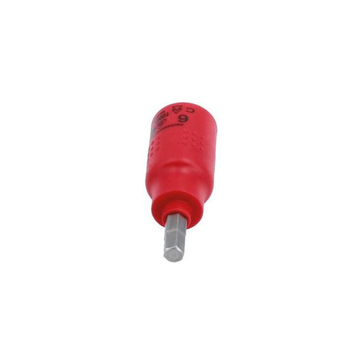 Laser Insulated Hex Socket Bit 6mm 3/8"D 8306 Laser - Dynamic Drive