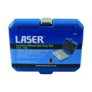 Laser Locking Wheel Nut Key Set 20pc - for Volvo 7076 Laser - Dynamic Drive