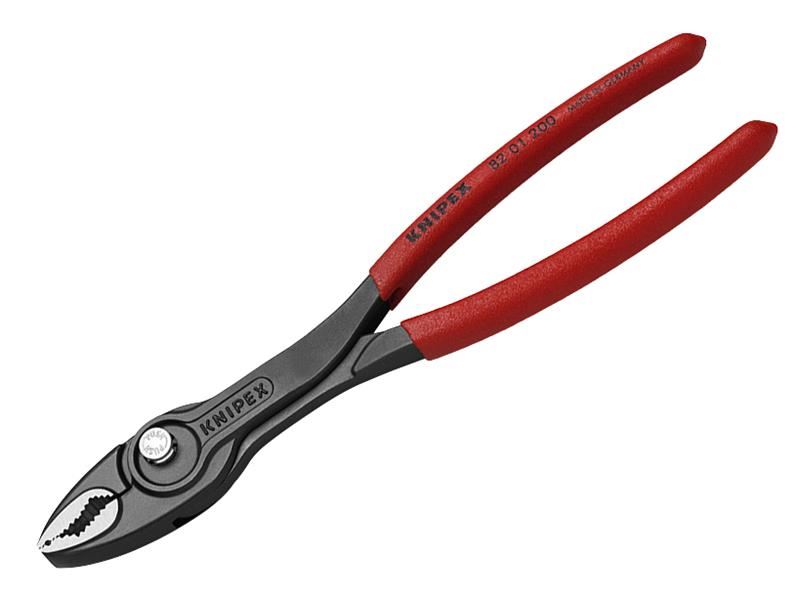 Knipex TwinGrip Slip Joint Pliers PVC Grip 200mm Knipex - Dynamic Drive