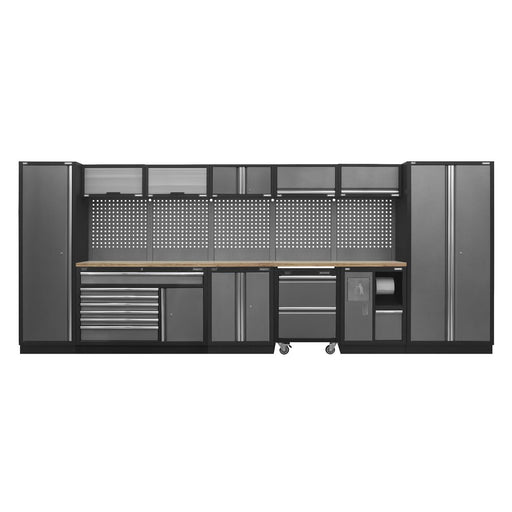 Superline Pro Superline PRO Storage System with Pressed Wood Worktop 4.9m Superline Pro - Dynamic Drive