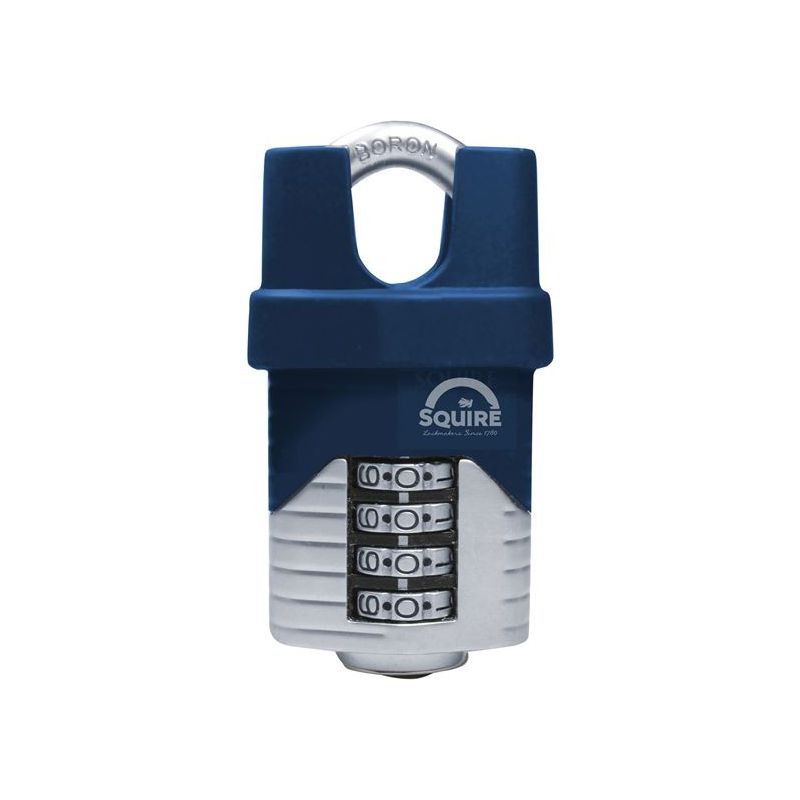 Squire Vulcan Closed Boron Shackle Combination Padlock 50mm Squire - Dynamic Drive