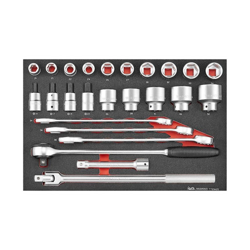 Teng Tools Metric 6-point socket & spanner set 25 pieces Teng Tools - Dynamic Drive