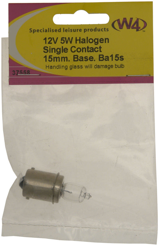 W4 Halogen Bulb 5W 12V 15Mm 37558 W4 - Dynamic Drive