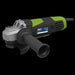 Sealey SG115E Angle Grinder 115mm 750W 230V Green Heavy Duty Sealey - Dynamic Drive
