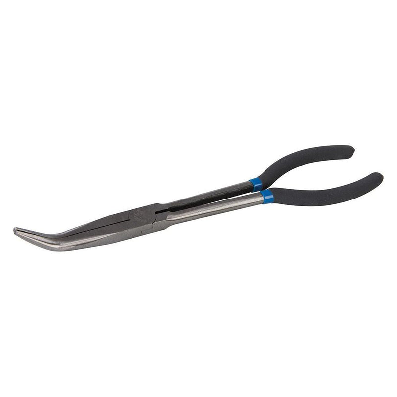 Silverline Long Reach Electronics Pliers Bent Silverline - Dynamic Drive