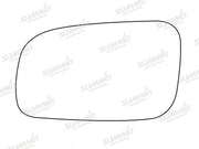 Summit Stick-On Standard Mirror Glass fits VW Lupo 01 to 05 LHS Summit - Dynamic Drive
