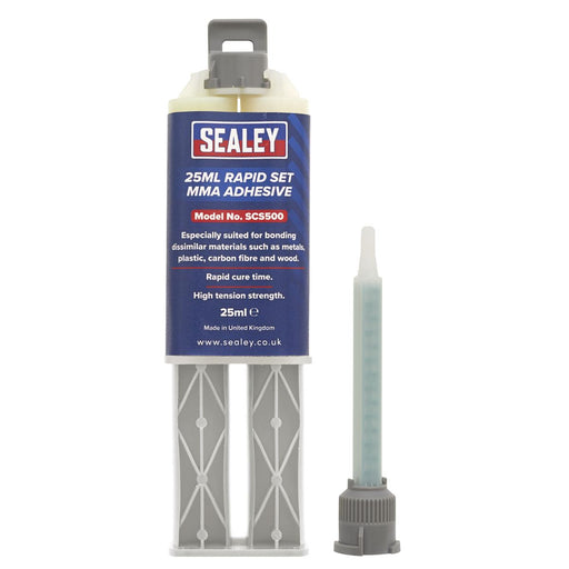 Sealey Rapid Set MMA Adhesive 25ml SCS500 Sealey - Dynamic Drive