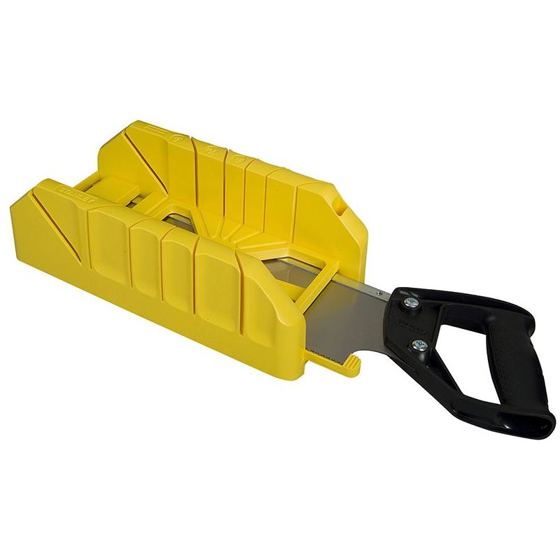 Stanley® Hand Tools Saw Storage Mitre Box with Saw STANLEY® Hand Tools - Dynamic Drive