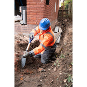 Silverline Wooden Round Head Micro Shovel 700mm Silverline - Dynamic Drive
