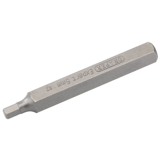 Draper 5mm x 75mm Hexagonal 10mm Insert Bit for Mechanic's Bit Sets 33333 Draper - Dynamic Drive