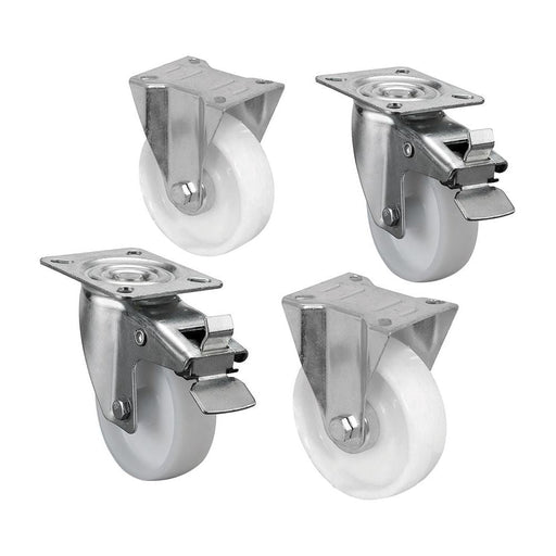 Van Vault Castor Set (Site & Safe Boxes) 4pk 4pk Van Vault - Dynamic Drive