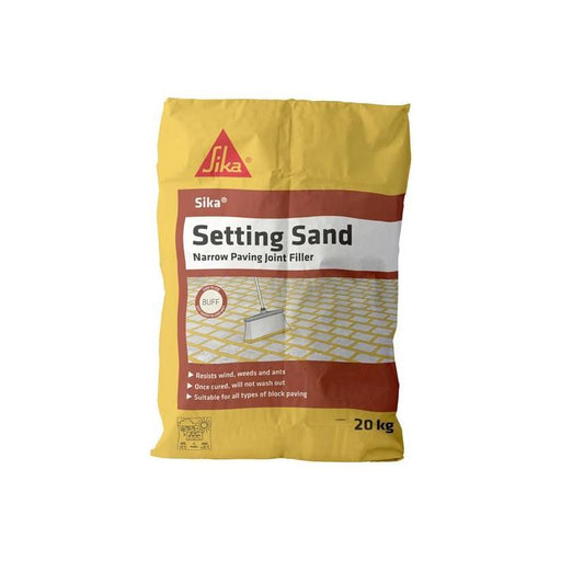 Everbuild Sika Sika Setting Sand Buff 20kg Everbuild Sika - Dynamic Drive