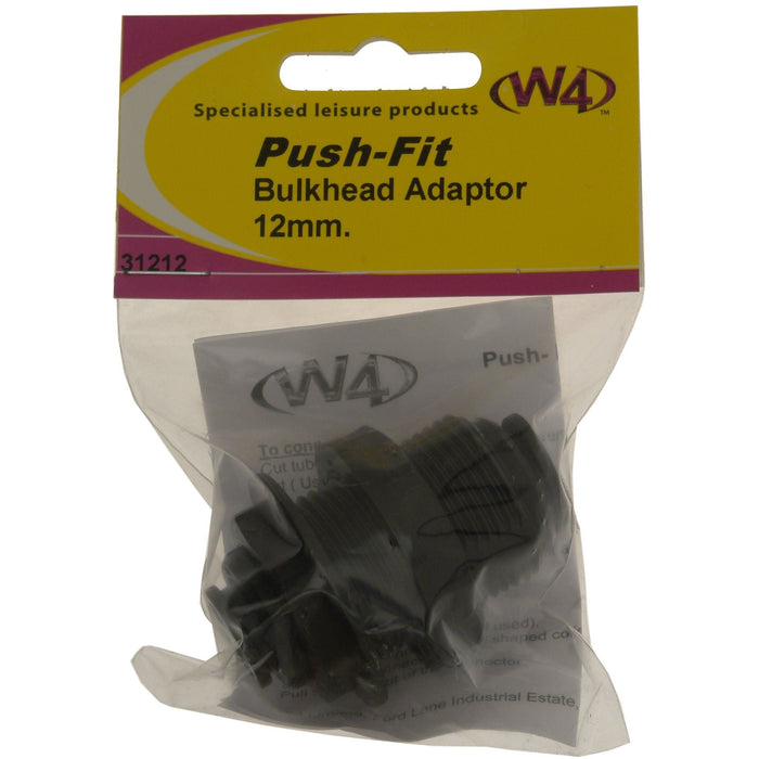 MDS1203 W4 Bulkhead Connector 12mm 31212 W4 - Dynamic Drive