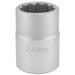 Draper 12 Point Socket, 3/4" Sq. Dr., 24mm 16692 Draper - Dynamic Drive