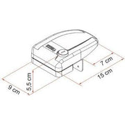 Fiamma Safe Door Frame 3 Grey New 08022-02G Fiamma - Dynamic Drive