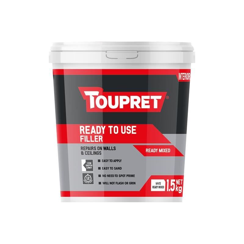 Toupret Ready To Use Filler 1.5kg Toupret - Dynamic Drive
