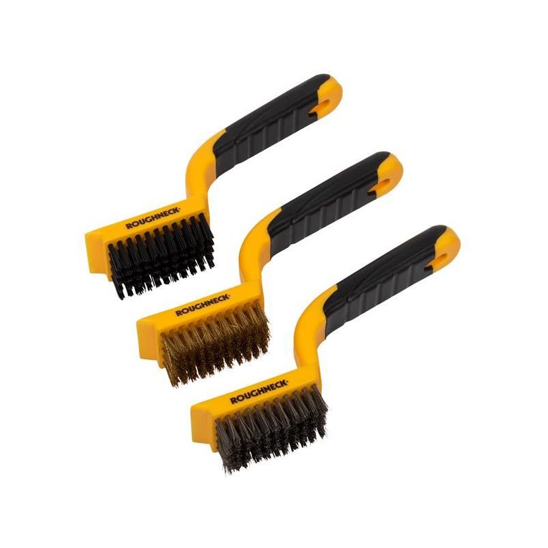 Roughneck Wire Brush Set 3 Piece Roughneck - Dynamic Drive
