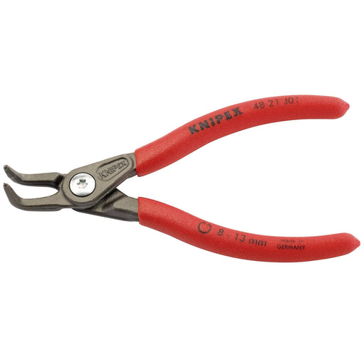 Draper Knipex 48 21 J01 90&deg; Internal Straight Tip Circlip Pliers, 8 - 13mm C Draper - Dynamic Drive