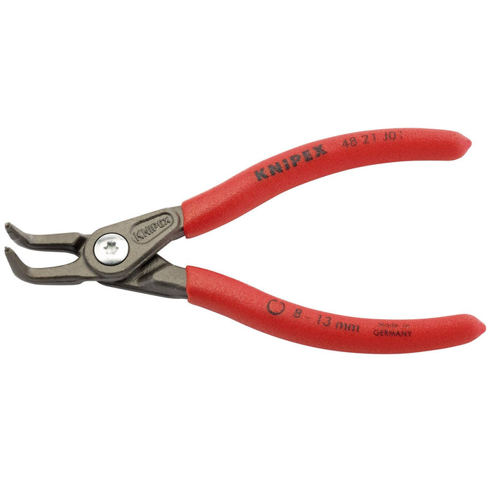 Draper Knipex 48 21 J01 90&deg; Internal Straight Tip Circlip Pliers, 8 - 13mm C Draper - Dynamic Drive