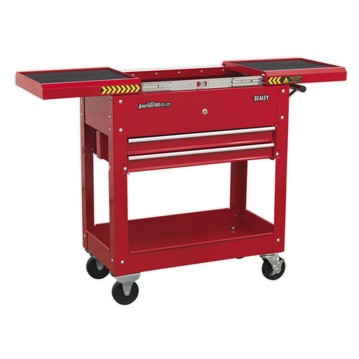 Sealey Mobile Tool & Parts Trolley Red AP705M Sealey - Dynamic Drive