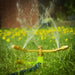 Sealey 3-Arm Brass Sprinkler with Metal Wheeled Base JS2032 Sealey - Dynamic Drive