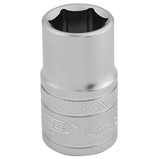 Draper 6 Point Metric Socket, 1/2" Sq. Dr., 14mm 16604 Draper - Dynamic Drive