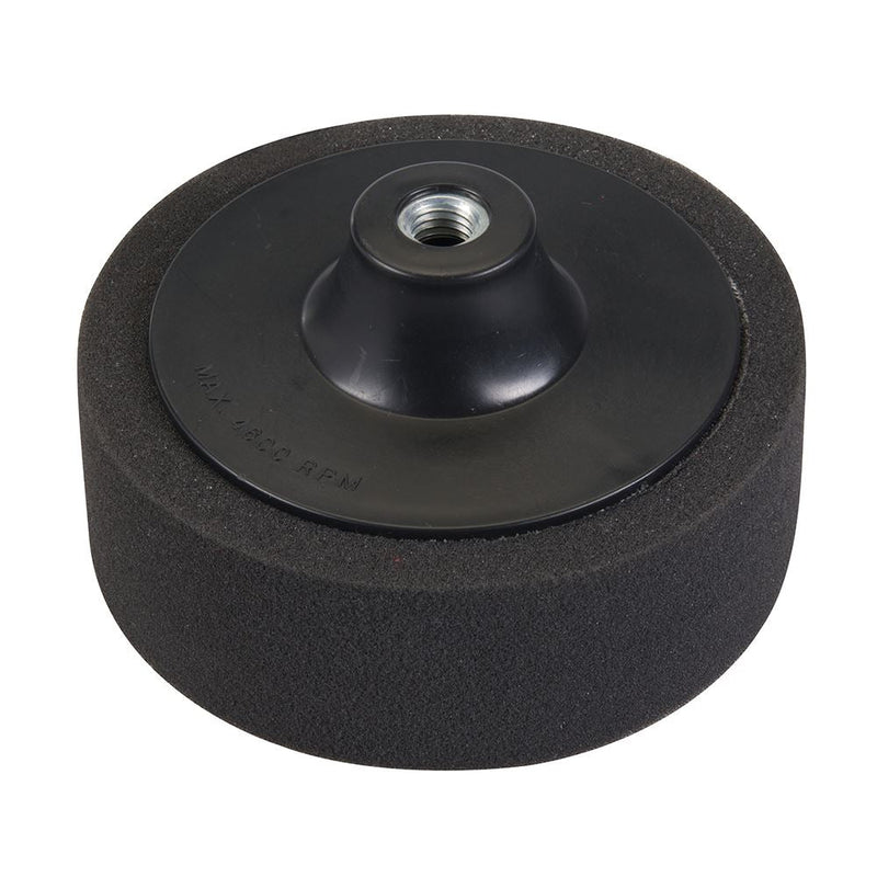 Silverline M14 Foam Polishing Head 150mm Soft Black Silverline - Dynamic Drive