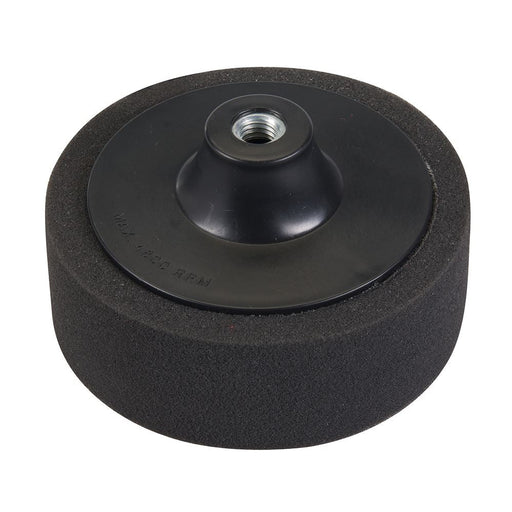 Silverline M14 Foam Polishing Head 150mm Soft Black Silverline - Dynamic Drive