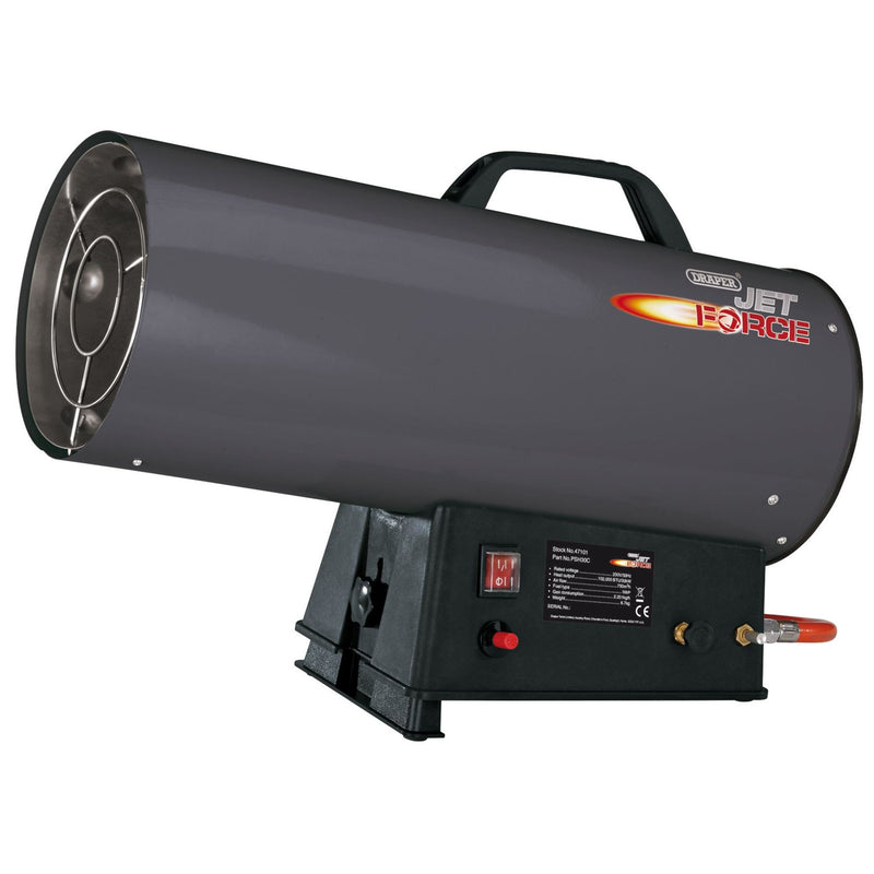 Draper Jet Force Propane Space Heater, 102,000 BTU/30 kW 47101 Draper - Dynamic Drive