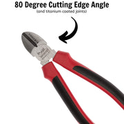 Teng Tools Side Cutting Plier TPR Grip 160mm Teng Tools - Dynamic Drive