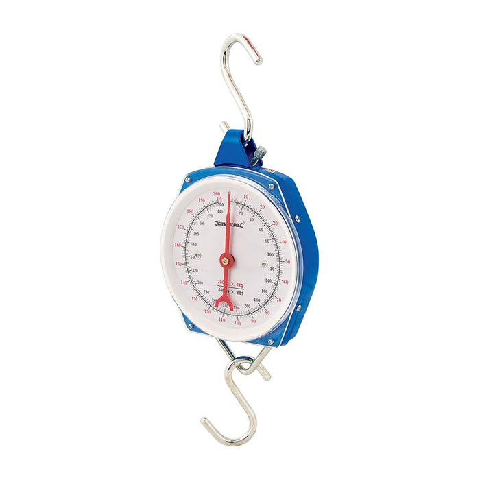 Silverline Hanging Scales Heavy Duty 200kg Silverline - Dynamic Drive