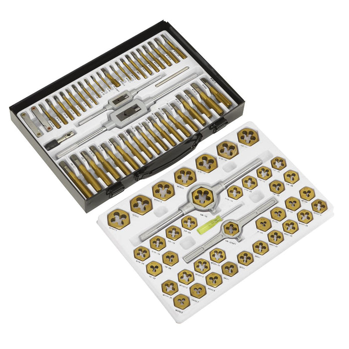 Sealey Metric & SAE/Imperial Hexagonal Tap & Die Set 86pc AK3086HIM Sealey - Dynamic Drive
