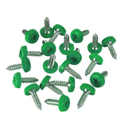Sealey Green Numberplate Screws 4.8 x 18mm Pack of 50 PTNPG Sealey - Dynamic Drive