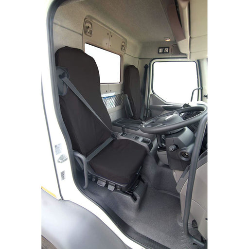 Town & Country Truck Seat Cover - Driver - Black for DAF LF 2012 Onwards Town & Country  - Dynamic Drive