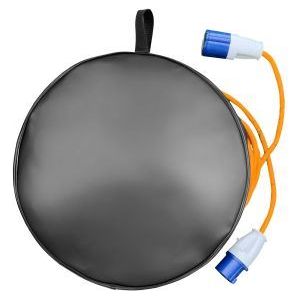 HTD Faux Leather Cable Bag Charcoal QQ016174C HTD - Dynamic Drive