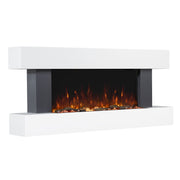 Baridi 46" Wall Mounting 1000W/2000W Electric Fireplace with LED Flame Effects Baridi - Dynamic Drive