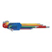 Laser Colour Coded Star Key Set - Ball End 9pc 7873 Laser - Dynamic Drive